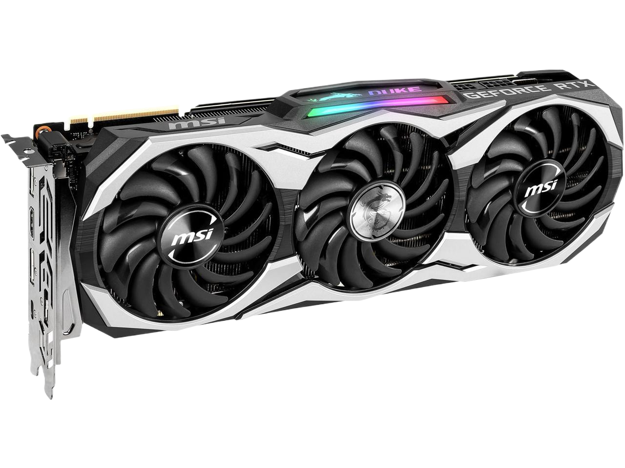 MSI GeForce RTX 2080 DUKE 8G OC PCI-E x16, NVLink and VR Ready Graphics Card