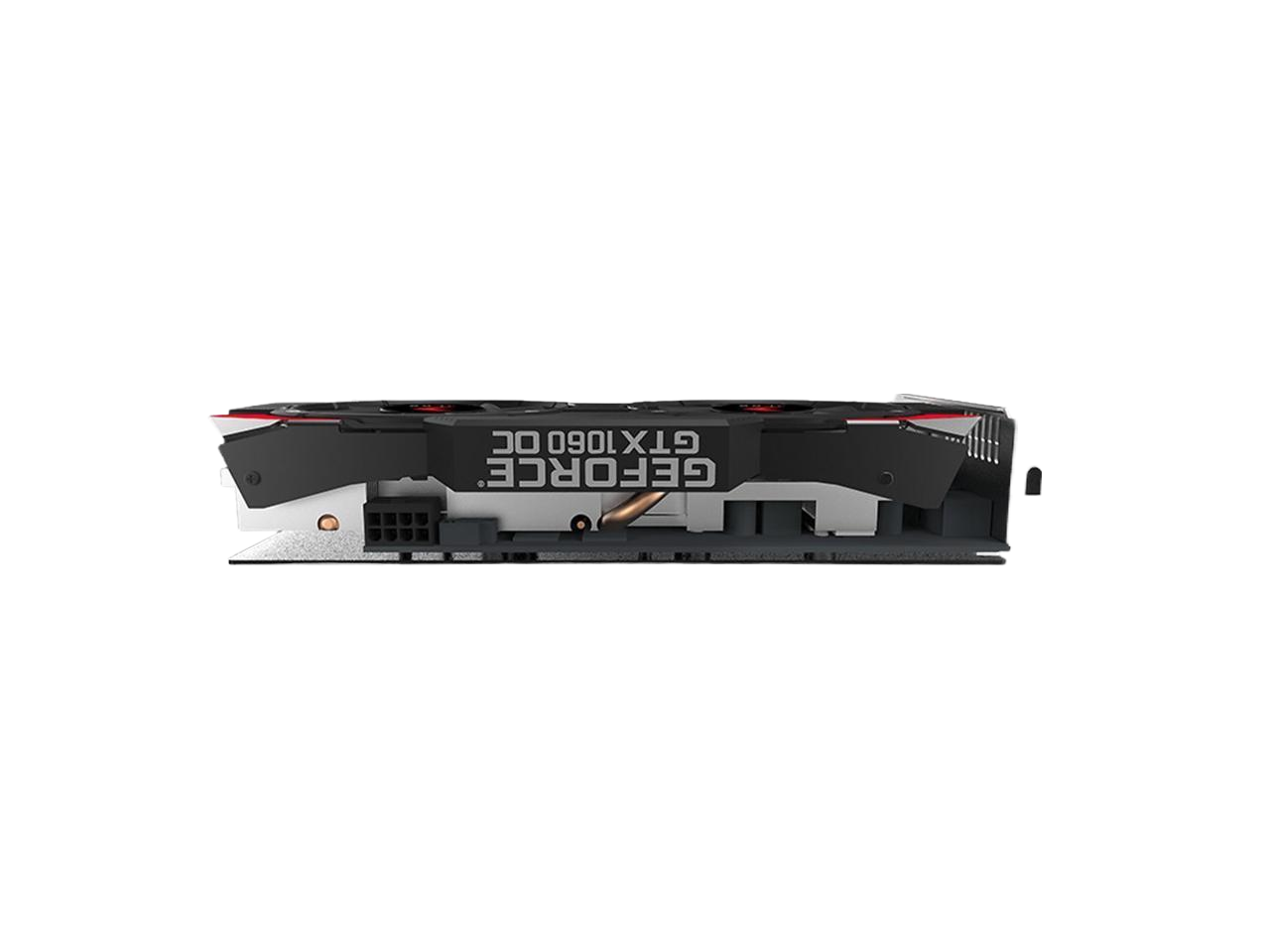 PNY NVIDIA GeForce GTX 1060 XLR8 GAMING OC 6GB GDDR5 Video Graphics Card VCGGTX10606XGPB-OC