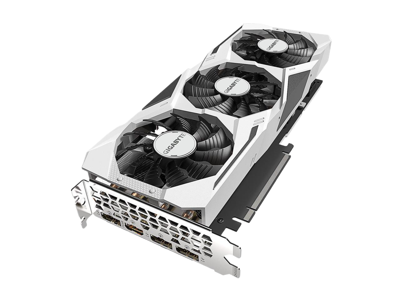 GIGABYTE GeForce RTX 2070 SUPER GAMING OC 3X WHITE 8GB 256-Bit GDDR6 PCI Express 3.0 x16 SLI Support ATX Video Card GV-N207SGAMINGOC WHITE-8GD