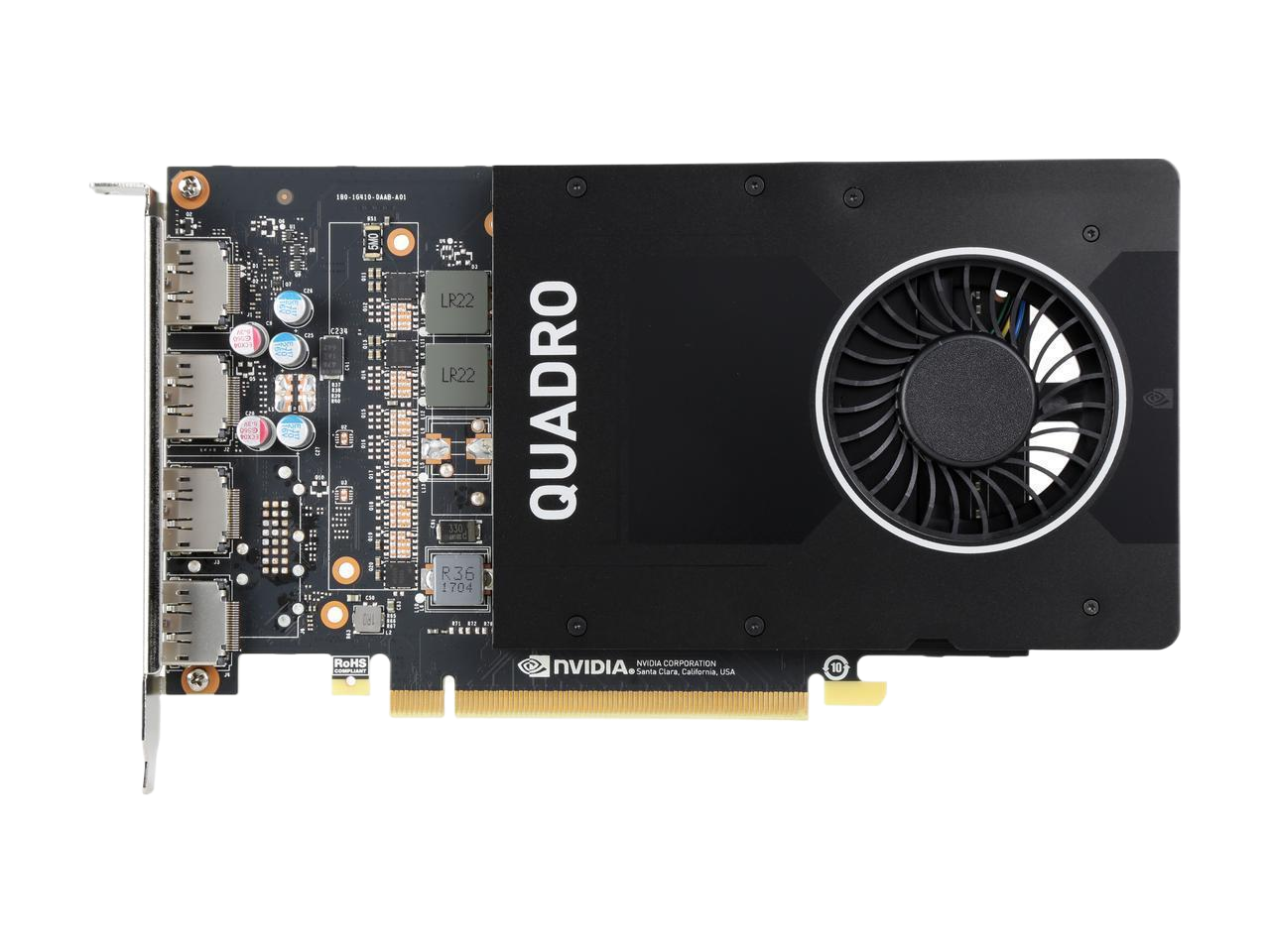 Lenovo NVIDIA Quadro P2000 5GB 160bit GDDR5 Pci E x16  900-5G410-2700-000 Graphics Card 00FC965
