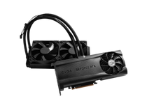 EVGA GeForce RTX 3080 XC3 ULTRA HYBRID GAMING 10GB GDDR6X ARGB LED Metal Backplate LHR Graphics Card 10G-P5-3888-KL