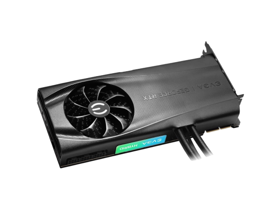 EVGA GeForce RTX 3090 FTW3 ULTRA HYBRID GAMING 24GB GDDR6X ARGB LED Metal Backplate Video Graphics Card 24G-P5-3988-KR