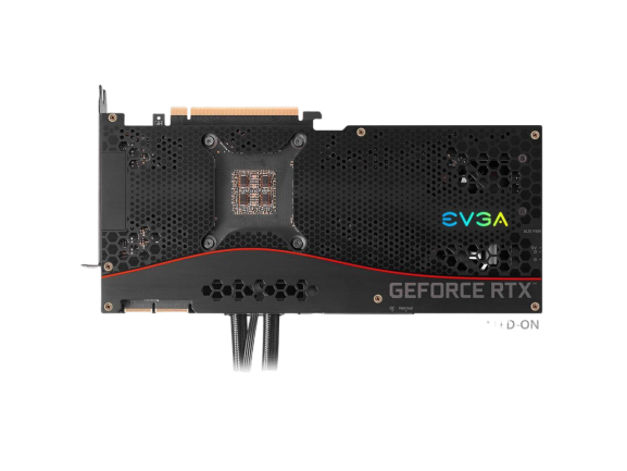 EVGA GeForce RTX 3090 FTW3 ULTRA HYBRID GAMING 24GB GDDR6X ARGB LED Metal Backplate Video Graphics Card 24G-P5-3988-KR