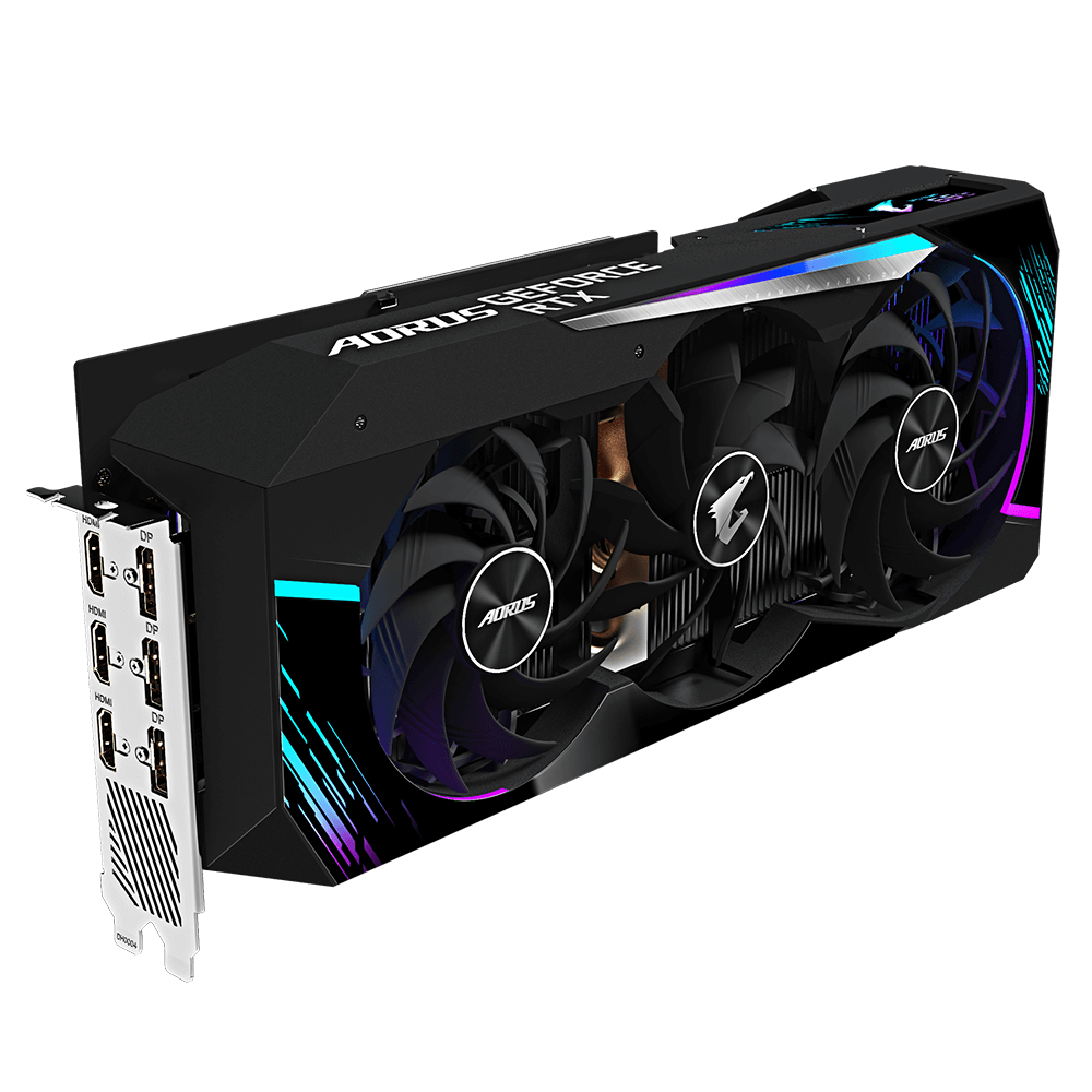 GIGABYTE AORUS GeForce RTX 3080 Ti 12GB MASTER 12G Video Graphics Card GV-N308TAORUS M-12GD