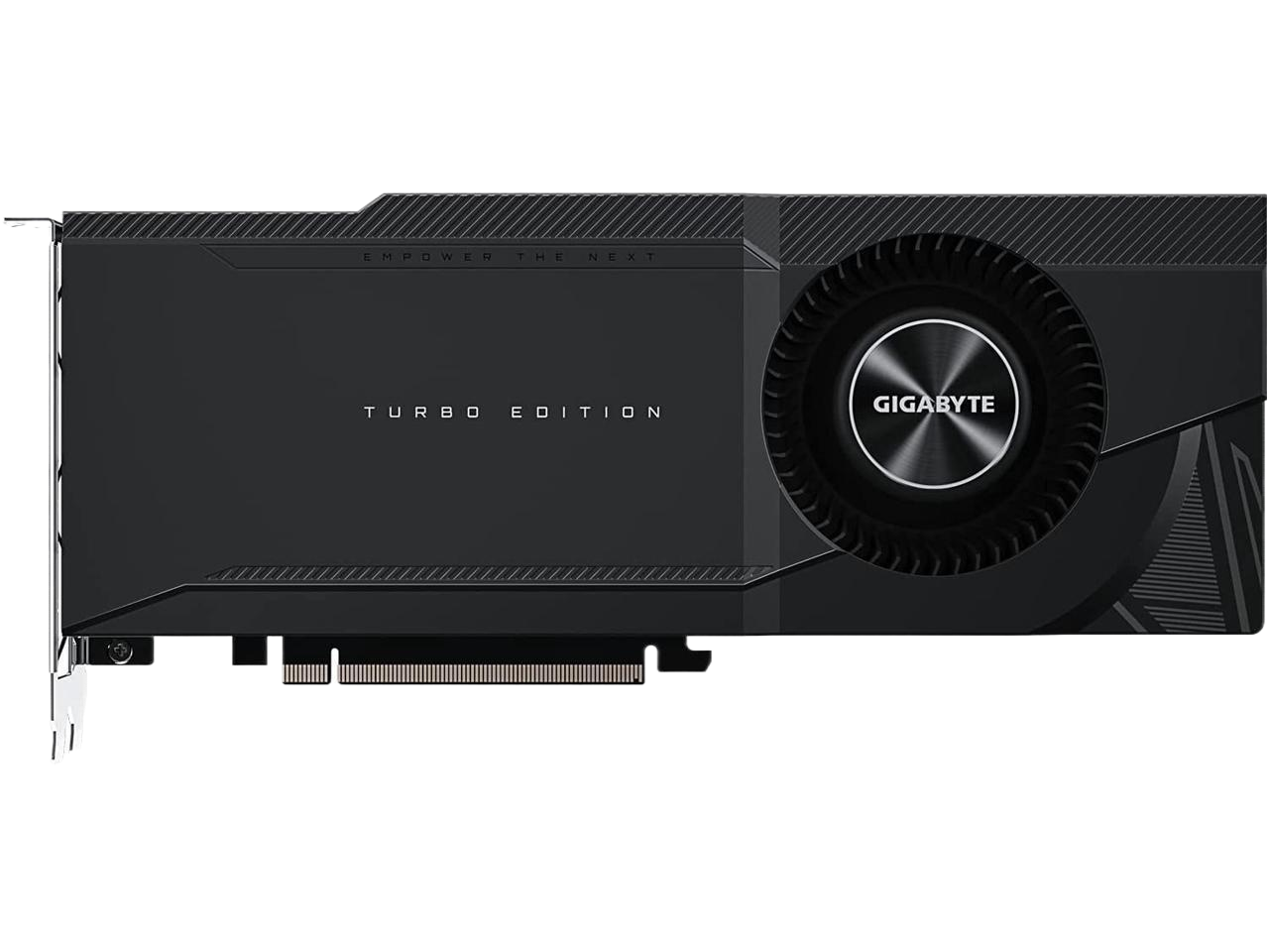 GIGABYTE GeForce RTX 3080 10GB GDDR6X PCI Express 4.0 Video Card GV-N3080 TURBO-10GD