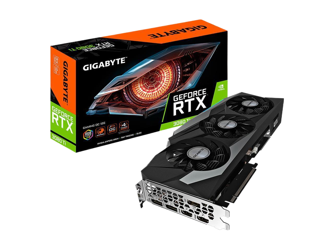 GIGABYTE GeForce RTX 3080 Ti Gaming OC 12G NVIDIA 12GB GDDR6X Graphics Card GV-N308TGAMING OC-12GD