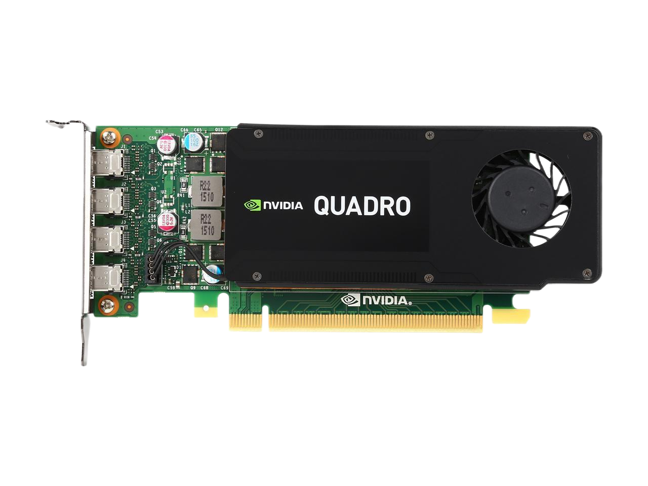 HP NVIDIA Quadro K1200 4GB 4xDP PCI-e x16 Support 4 Displays Graphics Workstation Card T7T59AT 846583-001