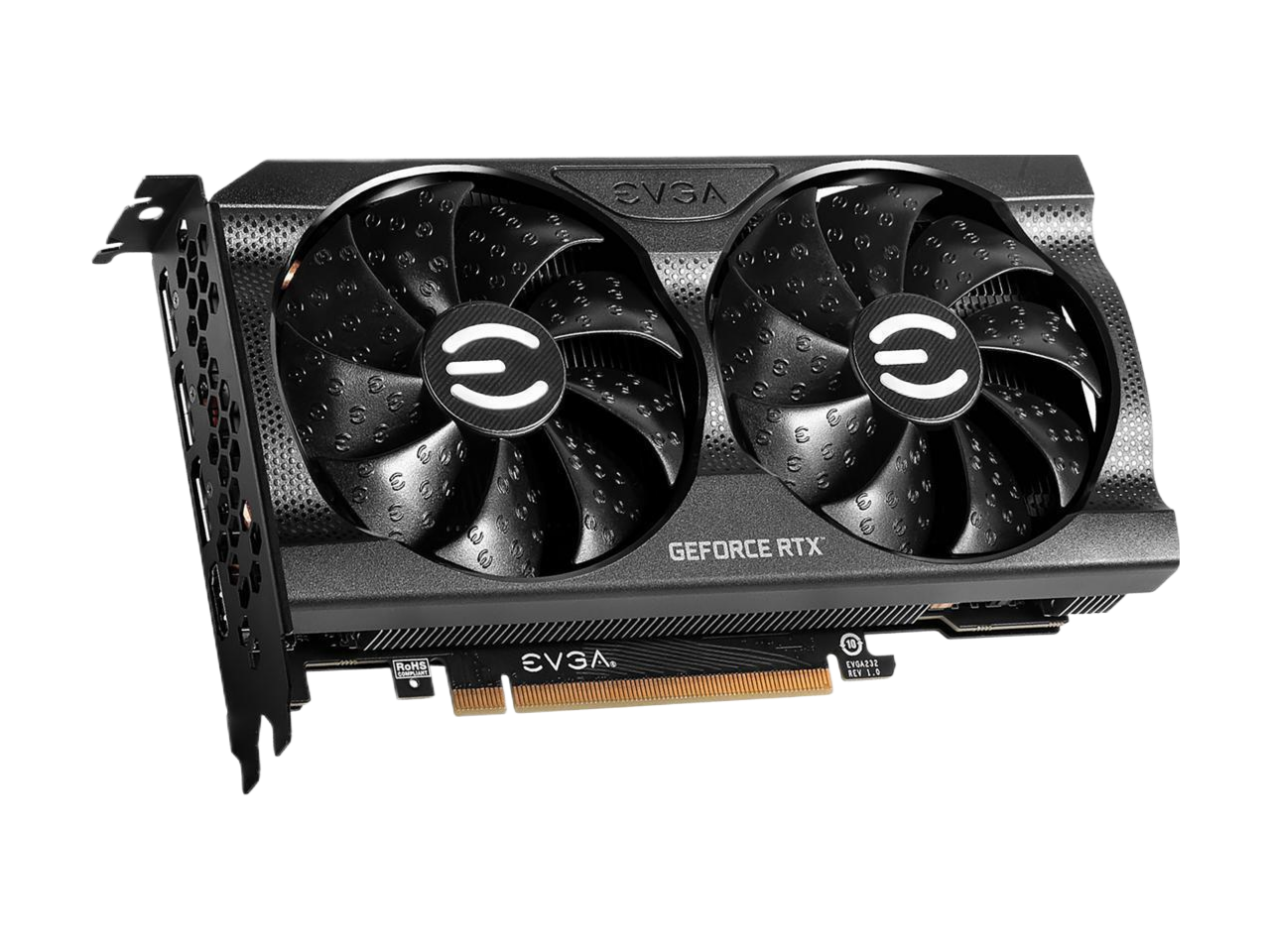 EVGA GeForce RTX 3060 Ti XC GAMING Video Card, 08G-P5-3663-KL, 8GB GDDR6, Metal Backplate, LHR