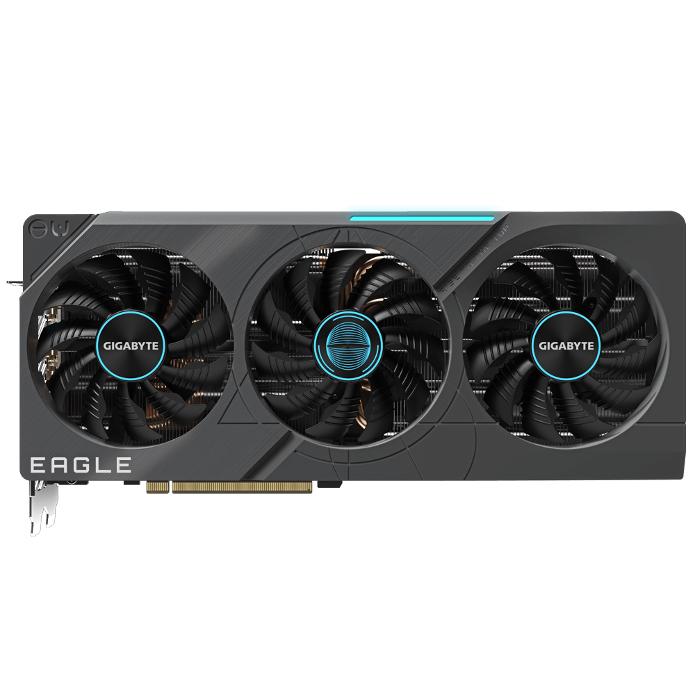 GIGABYTE GeForce RTX 4070 Ti EAGLE OC 12G Graphics Card, 3x WINDFORCE Fans, 12GB 192-bit GDDR6X, GV-N407TEAGLE OC-12GD Video Card