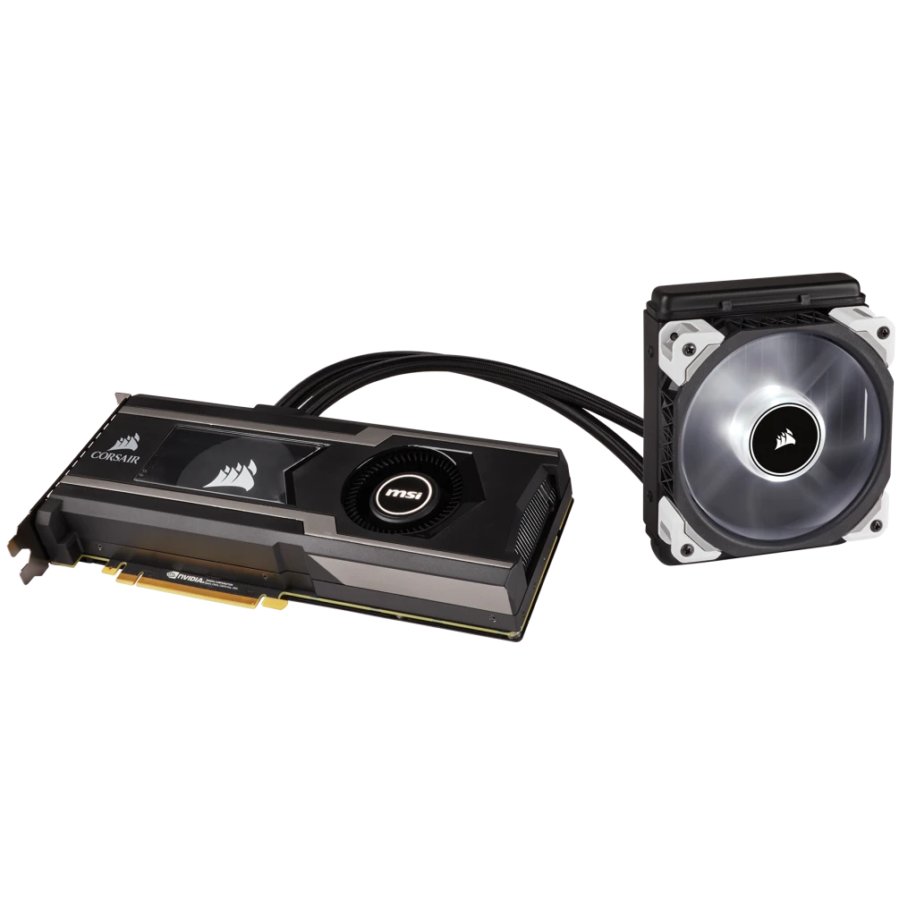 Corsair Hydro GFX GTX 1080 Ti 11GB Liquid Cooled Graphics Card CB-9060011-WW