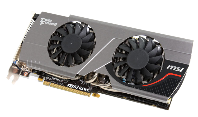 MSI Radeon HD 6870 1GB GDDR5 PCI Express 2.1 x16 CrossFireX Support Eyefinity R6870 Hawk Video Card