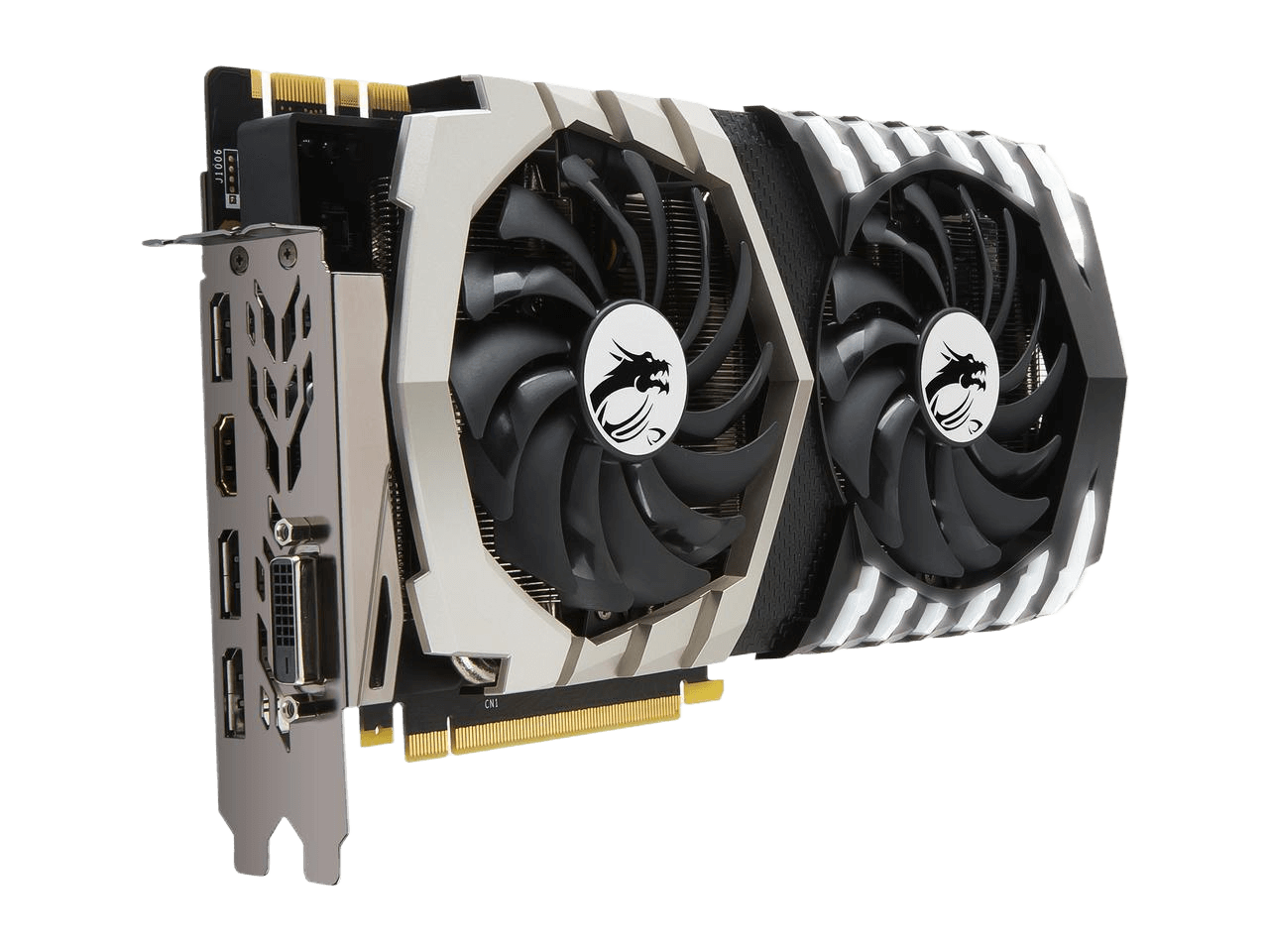 MSI GeForce GTX 1070 Ti TITANIUM Gaming 8GB 256-Bit GDDR5 VR Ready DirectX 12 SLI Support Graphics Card