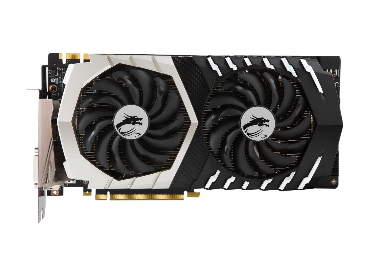 MSI GeForce GTX 1070 Ti TITANIUM Gaming 8GB 256-Bit GDDR5 VR Ready DirectX 12 SLI Support Graphics Card