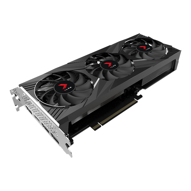 PNY GeForce RTX 4060 8GB XLR8 Gaming VERTO RGB Triple Fan DLSS 3 Graphics Card VCG40608TFXXPB1