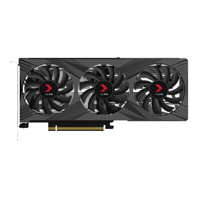 PNY GeForce RTX 4060 8GB XLR8 Gaming VERTO RGB Triple Fan DLSS 3 Graphics Card VCG40608TFXXPB1