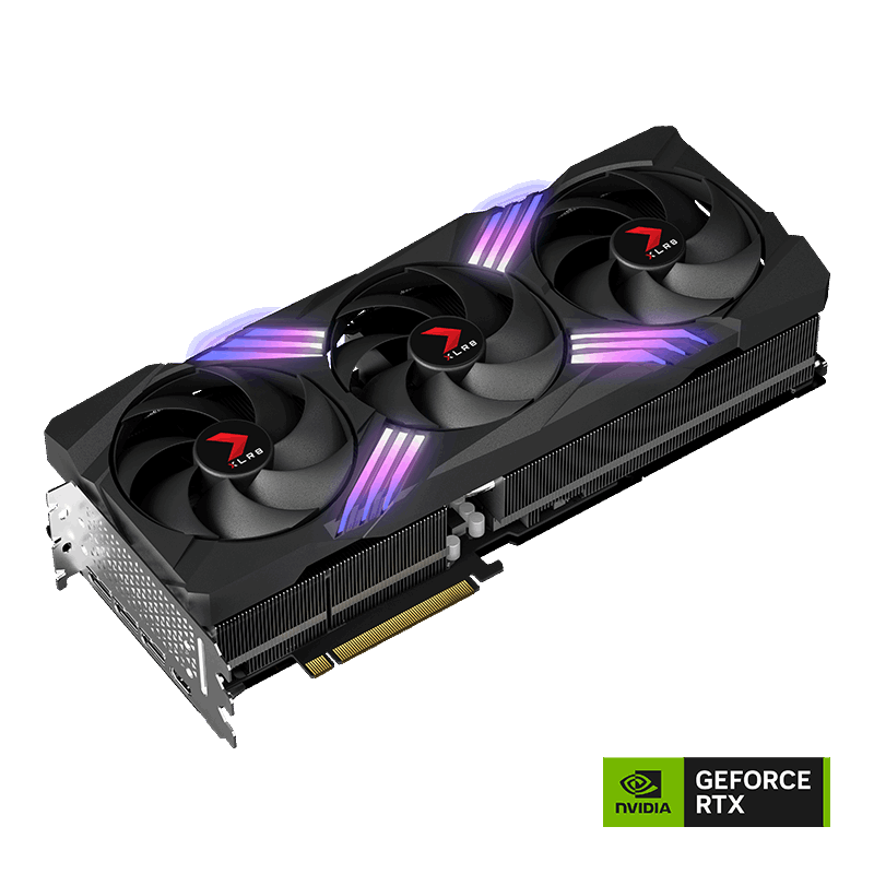 PNY GeForce RTX 4080 SUPER 16GB VERTO Overclocked Triple Fan DLSS 3