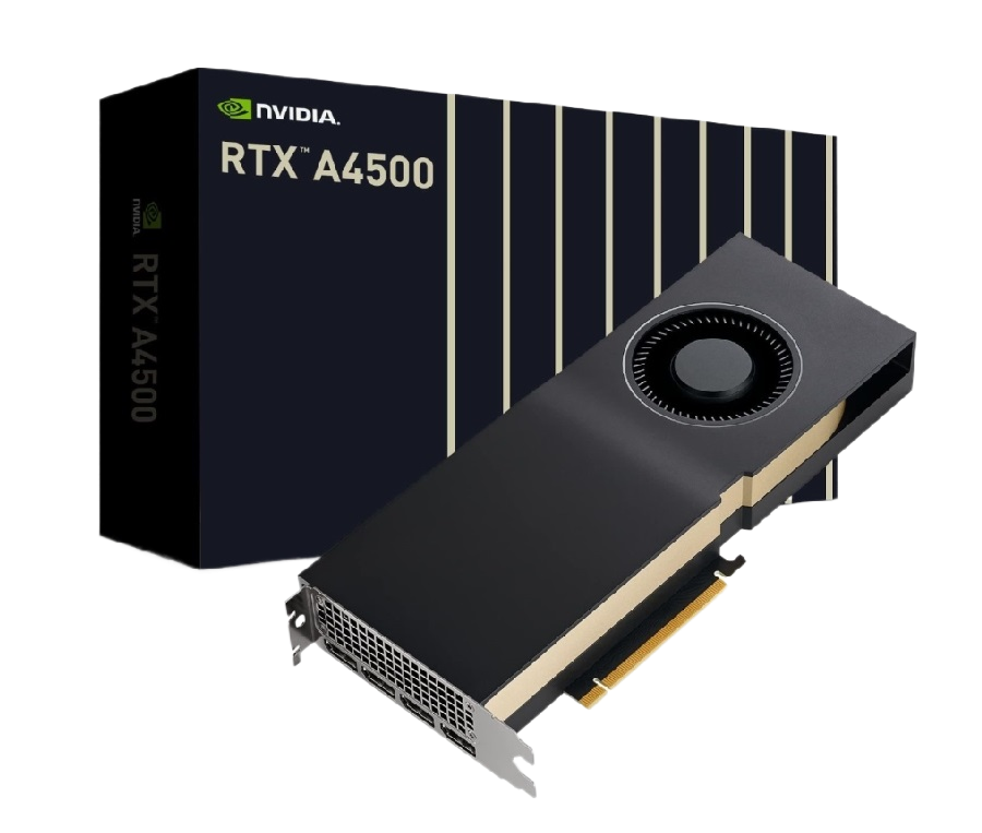 PNY NVIDIA RTX A4500 20GB GDDR6 Professional Graphics Card VCNRTXA4500-PB