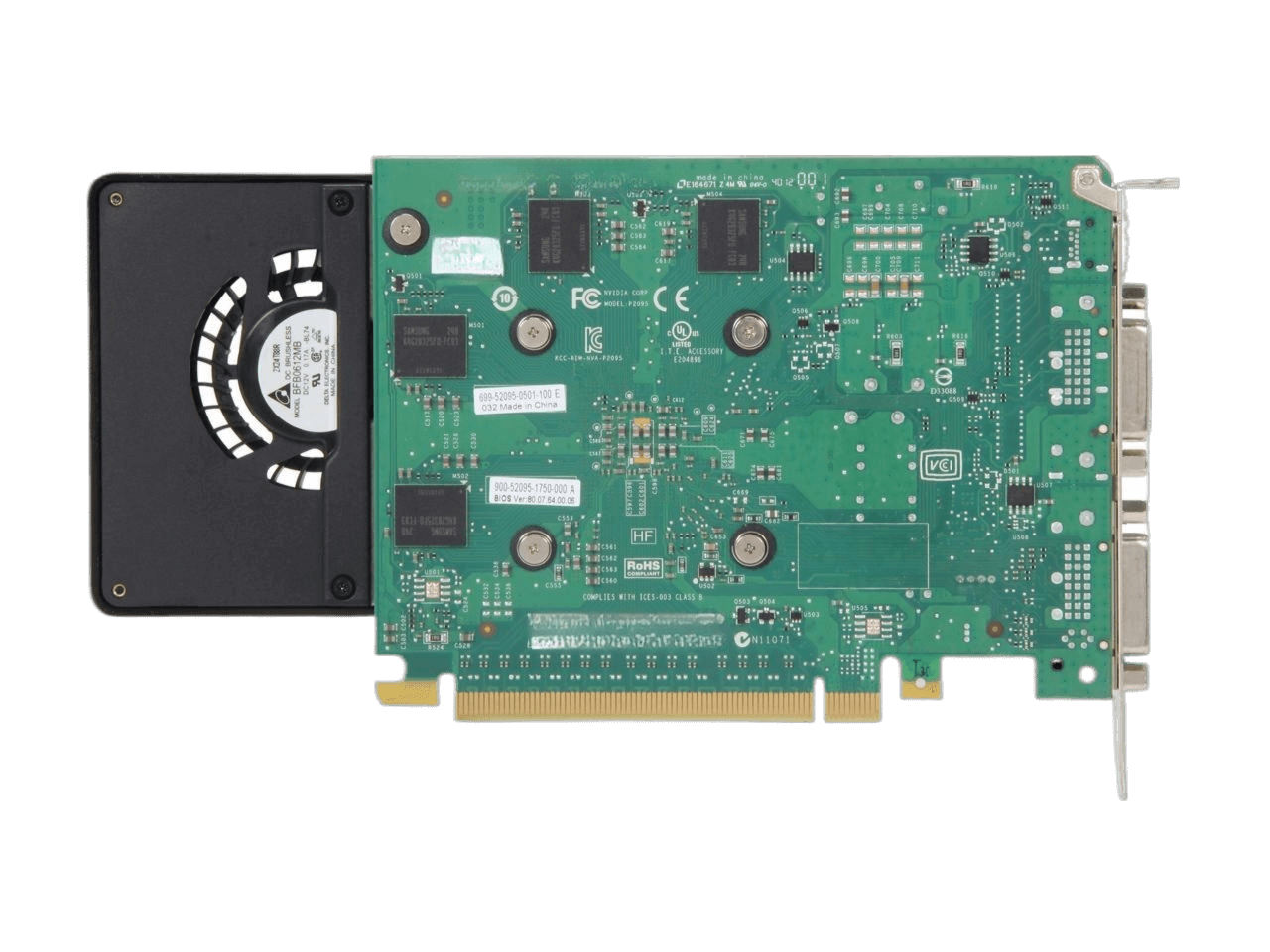 Dell Quadro K2000 2GB 128-bit GDDR5 Standard Height Workstation Video Card 0JHRJ