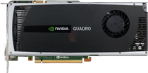 HP NVIDIA Quadro FX 4000 2GB PCIe Graphics Card 616076-001