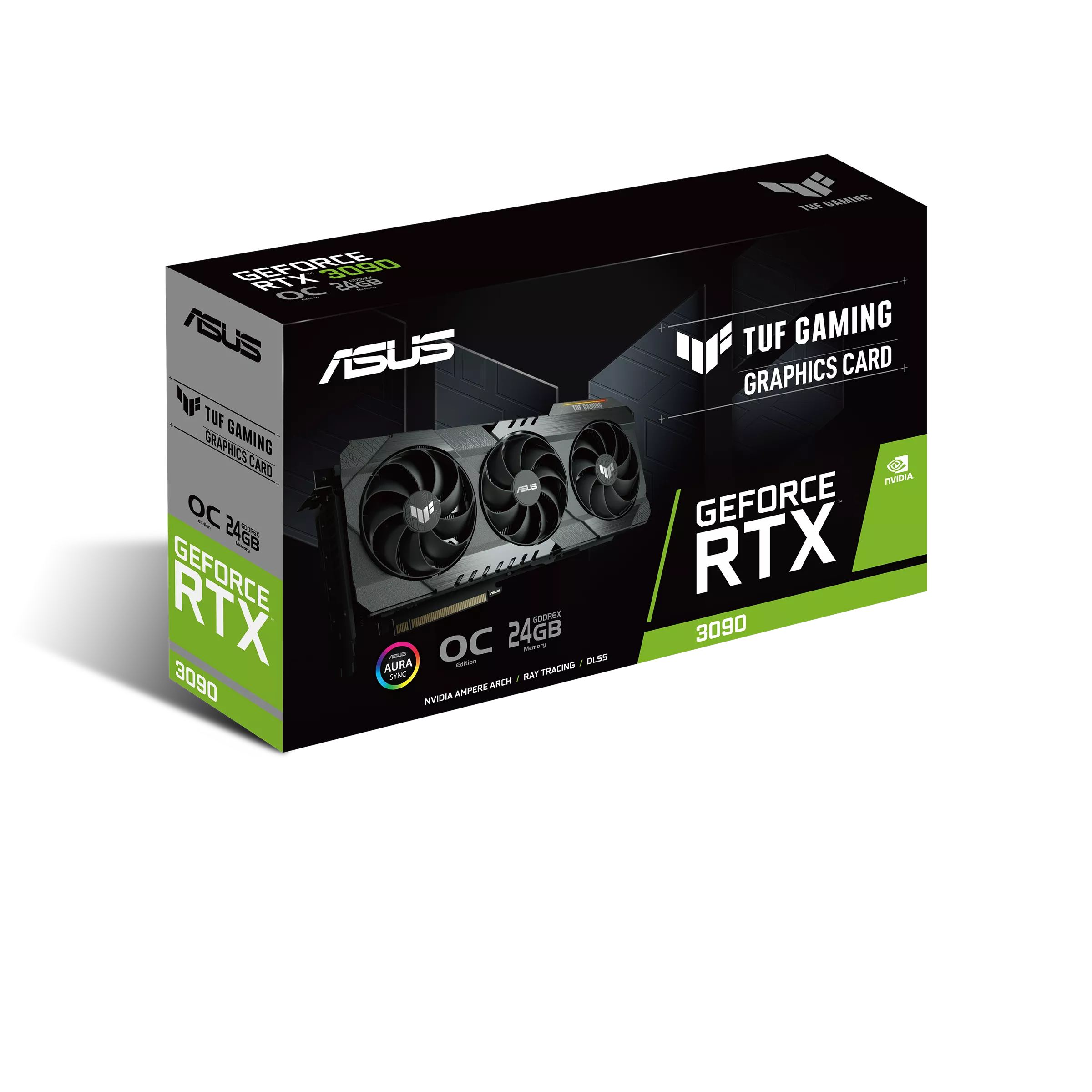 ASUS TUF Gaming GeForce RTX 3090 24GB GDDR6X PCI Express 4.0 SLI Support Video Card TUF-RTX3090-O24G-GAMING