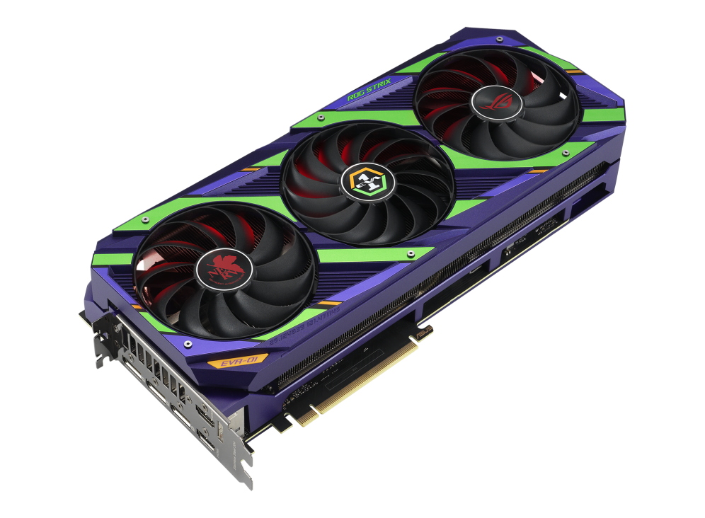 ASUS NVIDIA GeForce RTX 3090 ROG Strix OC EVA EDITION Gaming 24GB GDDR6X PCIe 4.0 Video Graphics Card ROG-STRIX-RTX3090-O24G-EVA