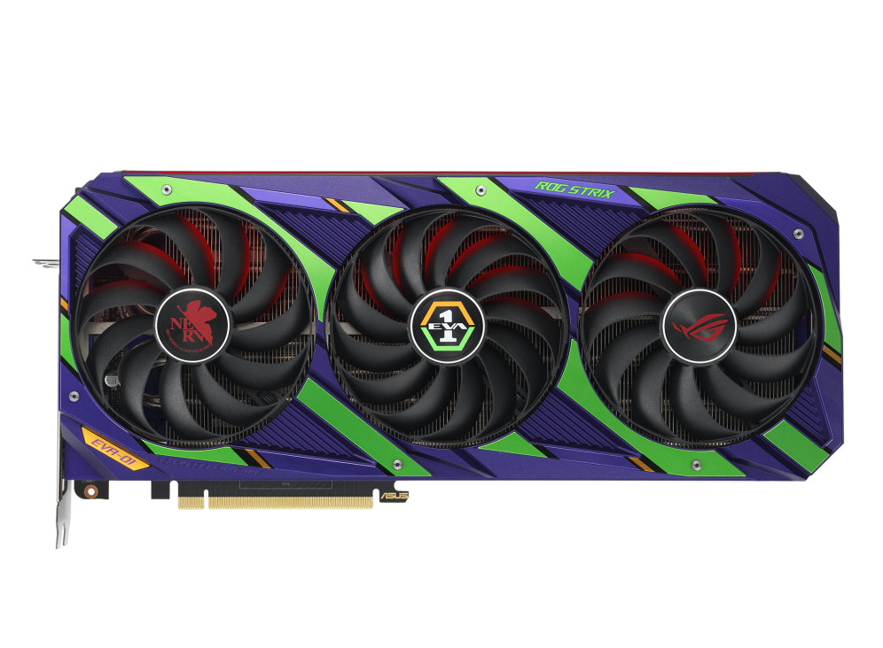ASUS NVIDIA GeForce RTX 3090 ROG Strix OC EVA EDITION Gaming 24GB GDDR6X PCIe 4.0 Video Graphics Card ROG-STRIX-RTX3090-O24G-EVA