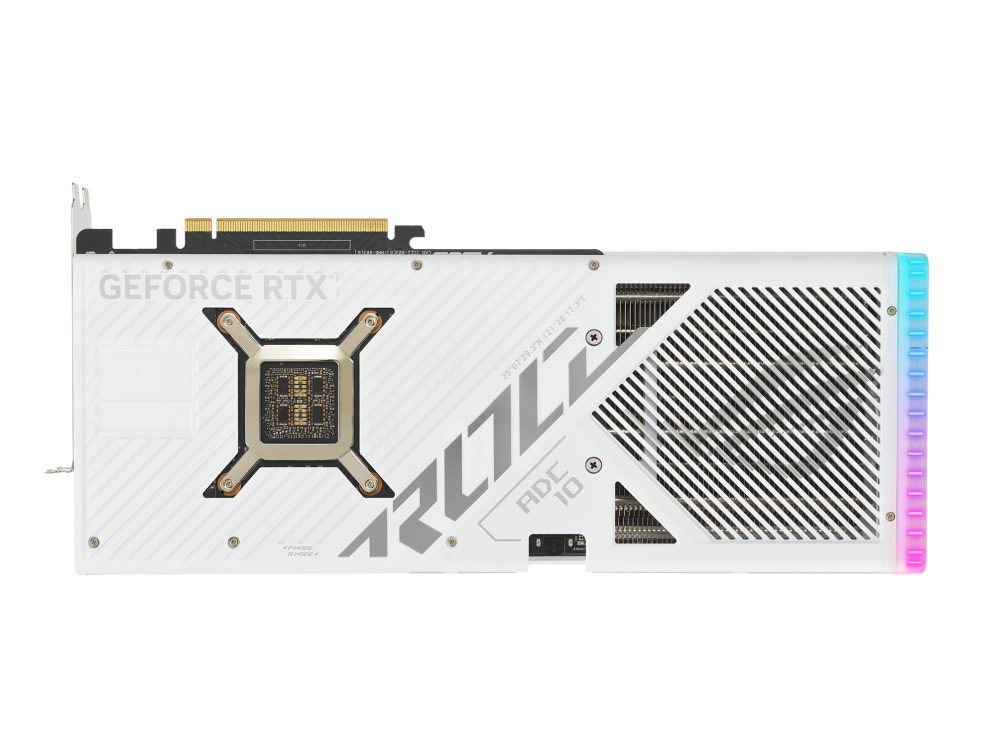 ASUS ROG Strix GeForce RTX 4090 White OC Edition PCIe 4.0, 24GB GDDR6X, HDMI 2.1a, DisplayPort 1.4a Gaming Graphics Card