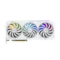 ASUS ROG Strix GeForce RTX 3090 24GB GDDR6X PCI Express 4.0 SLI Support Video Card ROG-STRIX-RTX3090-O24G-WHITE