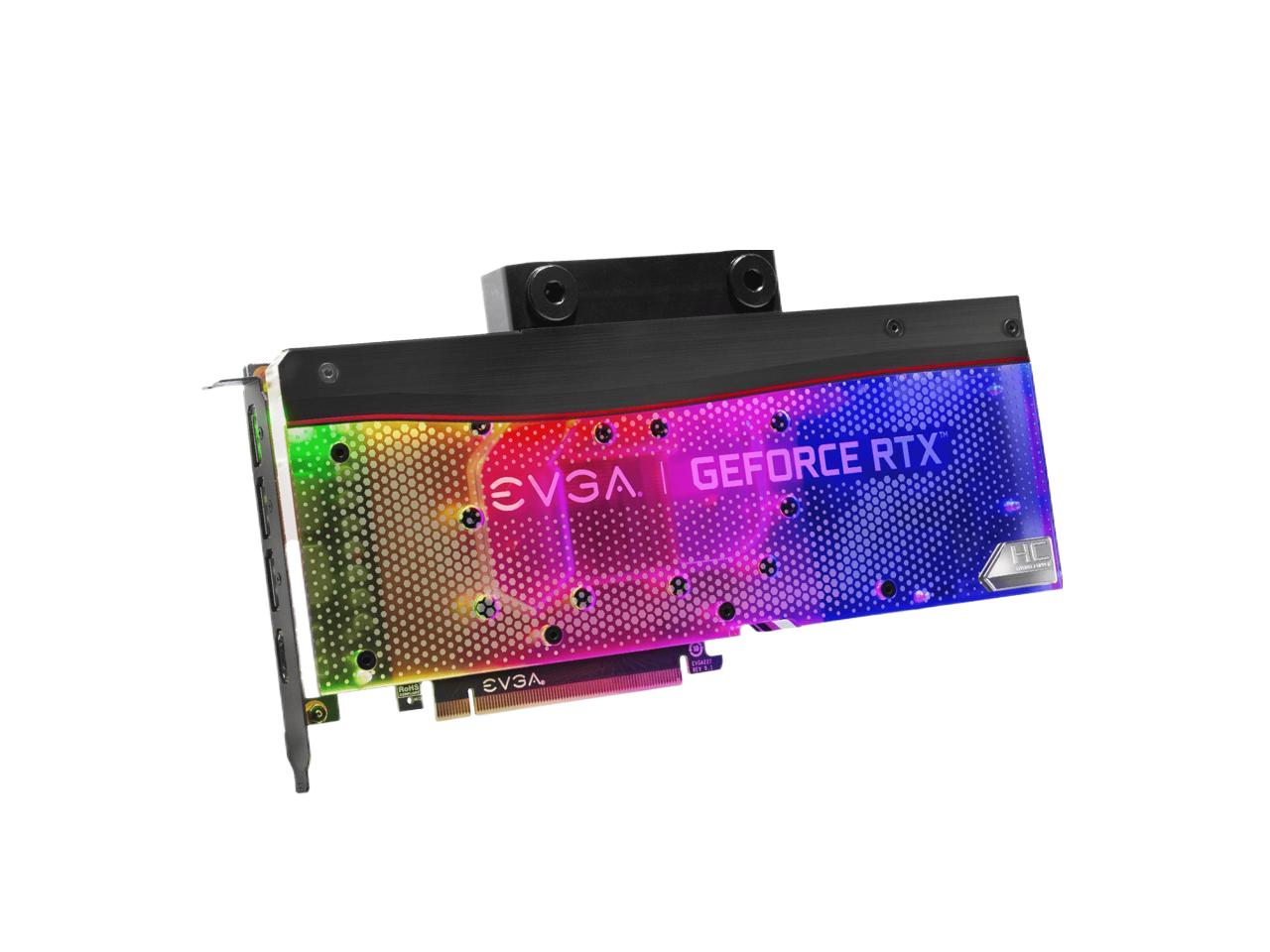 EVGA GeForce RTX 3080 Ti XC3 ULTRA HYDRO COPPER GAMING 12GB GDDR6X ARGB LED Metal Backplate 12G-P5-3959-KR