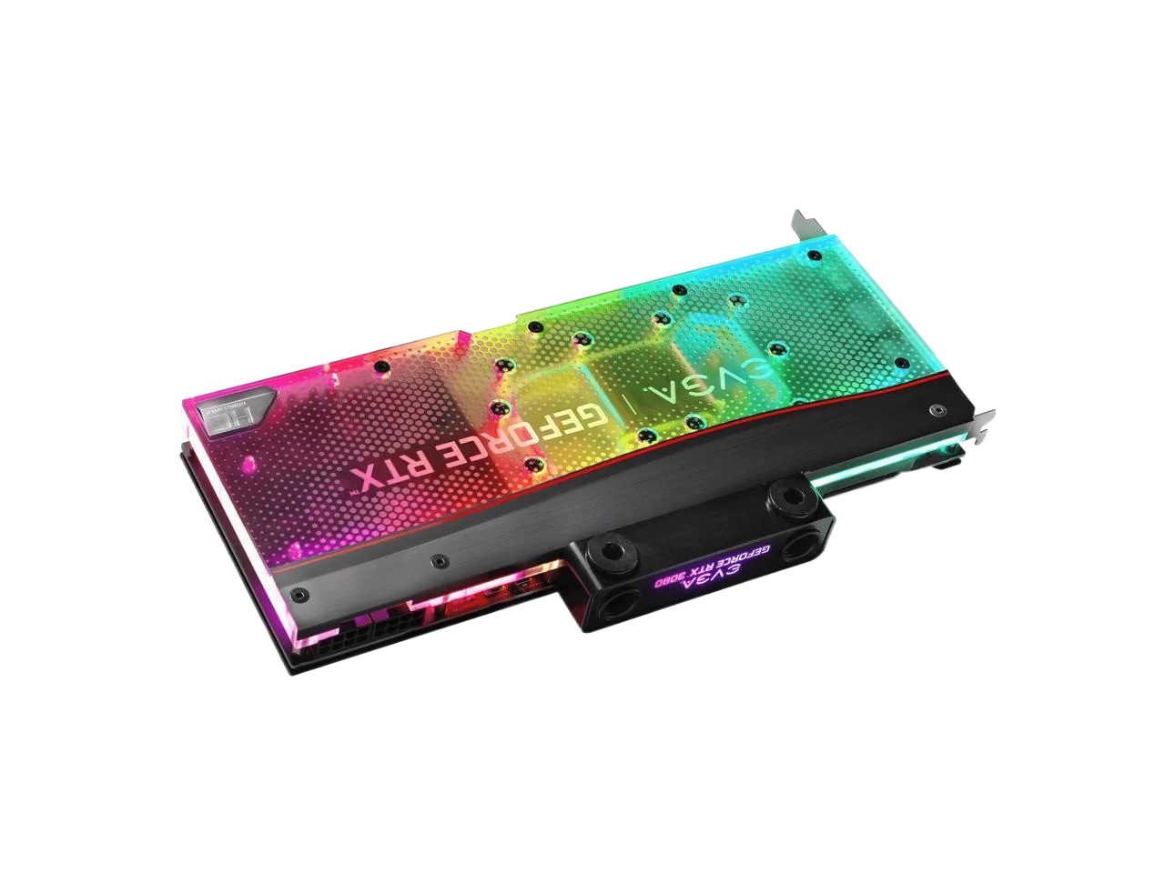 EVGA GeForce RTX 3080 XC3 ULTRA HYDRO COPPER GAMING 10GB GDDR6X ARGB LED Metal Backplate 10G-P5-3889-KR