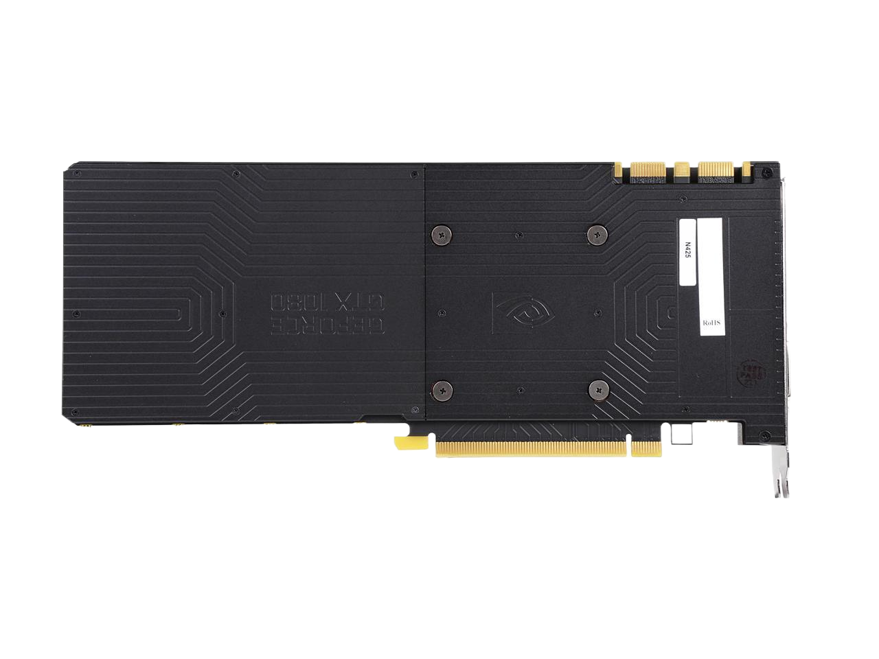 ZOTAC GeForce GTX 1080 FE 8GB GDDR5X PCI Express 3.0 SLI Support Video Card VR Ready Founders Edition ZT-P10800A-10P