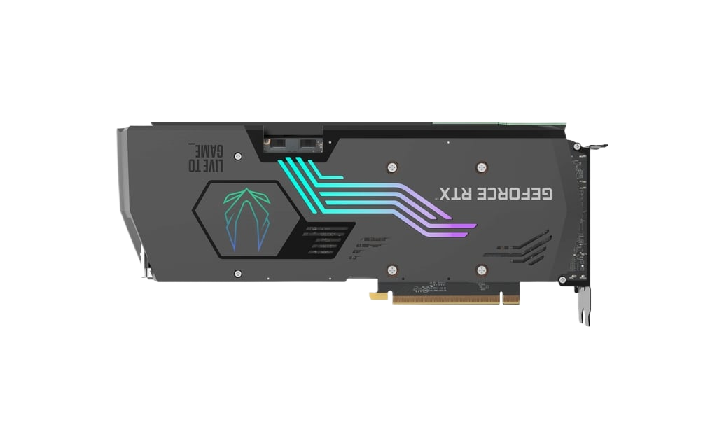 ZOTAC GAMING GeForce RTX 3080 AMP Holo 10GB GDDR6X 320-bit 19 Gbps PCIE 4.0 Gaming HoloBlack IceStorm 2.0 Advanced Cooling SPECTRA 2.0 RGB Lighting Graphics Card ZT-A30800F-10P