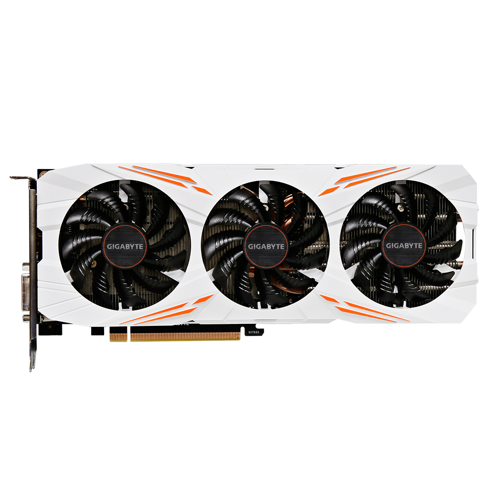 GIGABYTE GeForce GTX 1080 Ti 11GB 352-Bit GDDR5X DirectX 12 PCI Express 3.0 x16 ATX Video Card GV-N108TGAMING OC-11GD
