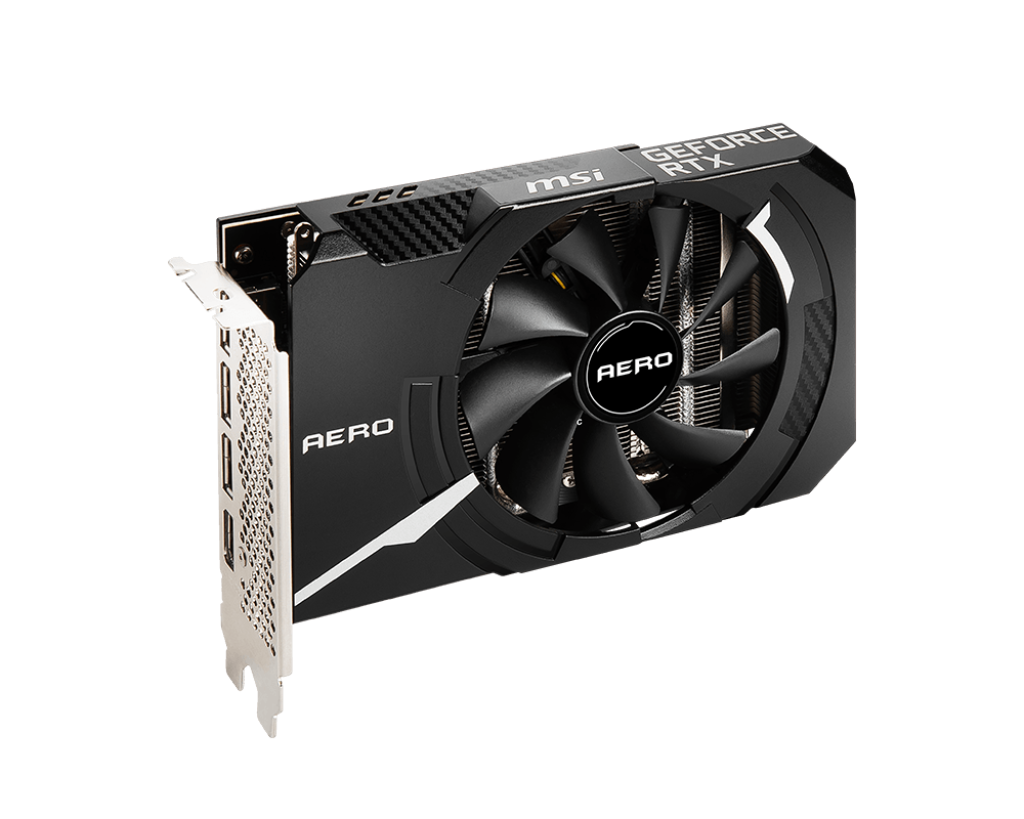 MSI GeForce RTX 3060 Ti AERO ITX 8G OC LHR Graphics Card