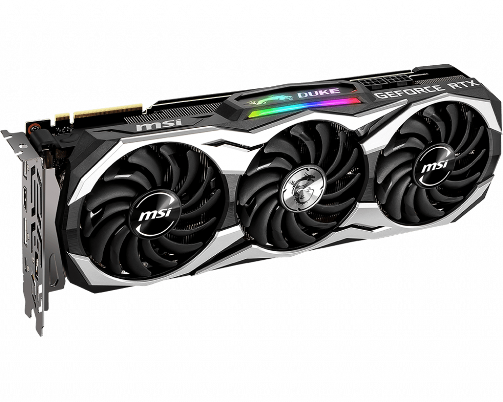 MSI GeForce RTX 2080 Ti 11G DUKE Dark Dragon Gaming Video Card