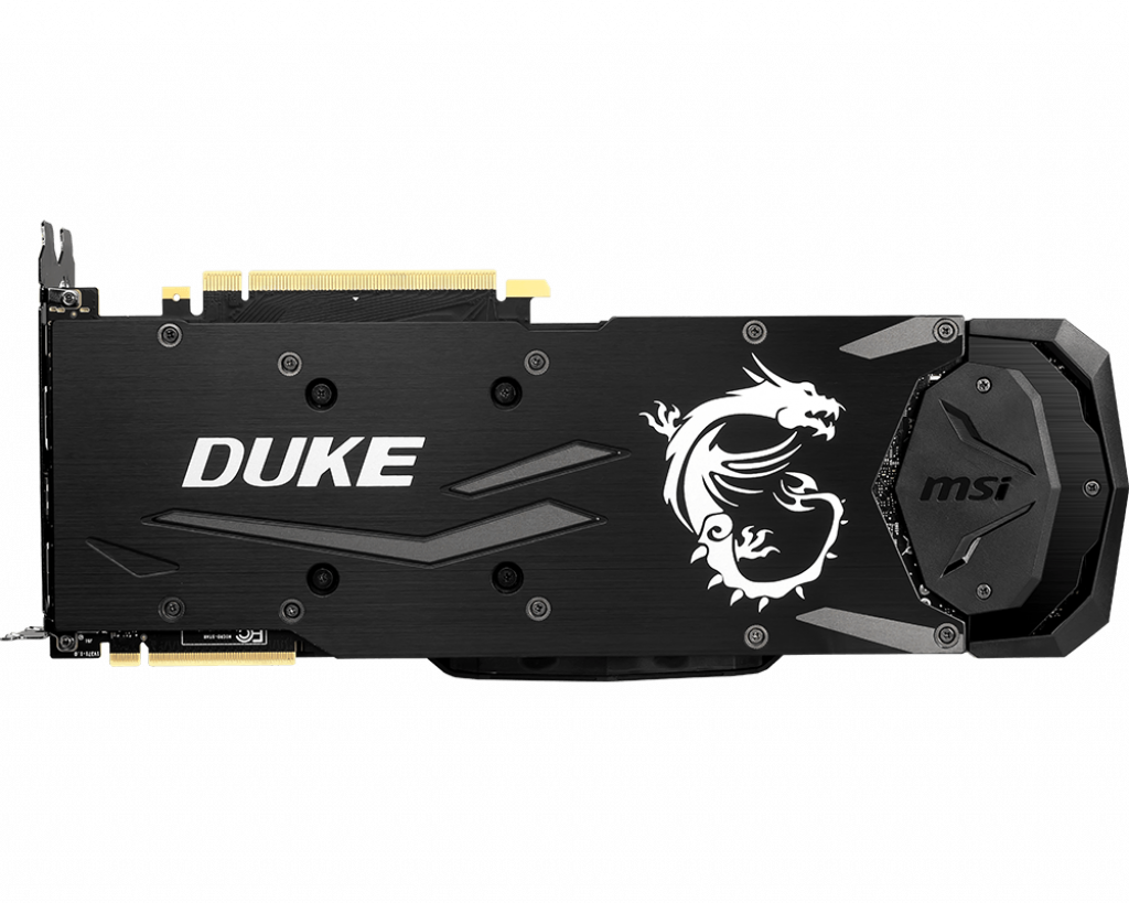 MSI GeForce RTX 2080 Ti 11G DUKE Dark Dragon Gaming Video Card