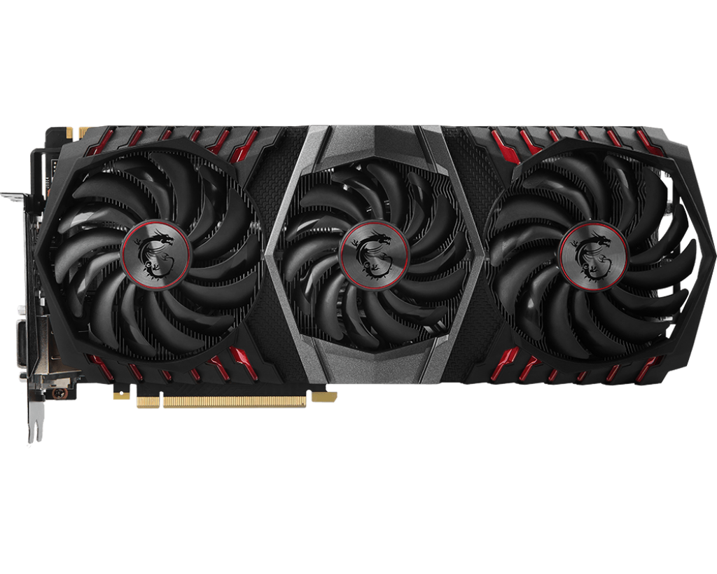 MSI GeForce GTX 1080 Ti GAMING X TRIO 11GB GDDR5X PCI Express 3.0 x16 SLI Support ATX Video Card