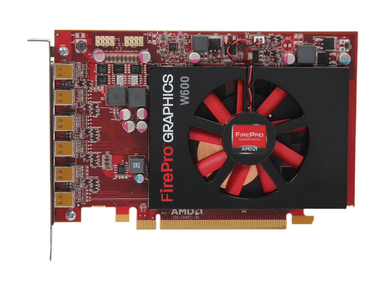 AMD ATI FirePro W600 2GB 128-bit GDDR5 PCI Express 3.0 x16 Full height / half-length Workstation Video Card 100-505968