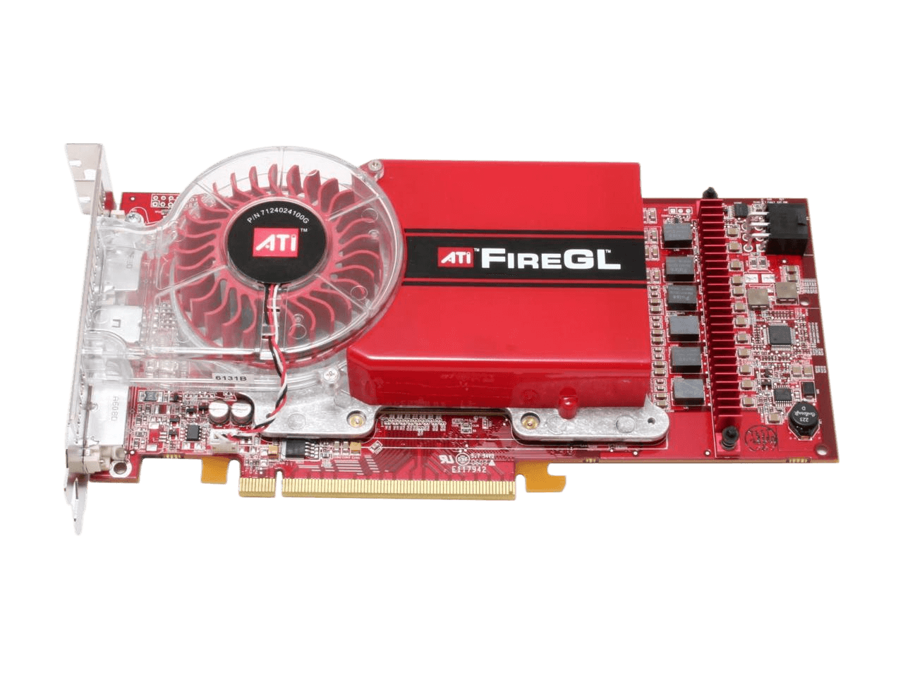 AMD FireGL V7200 256MB 256-bit GDDR3 PCI Express x16 Workstation Video Card 100-505147