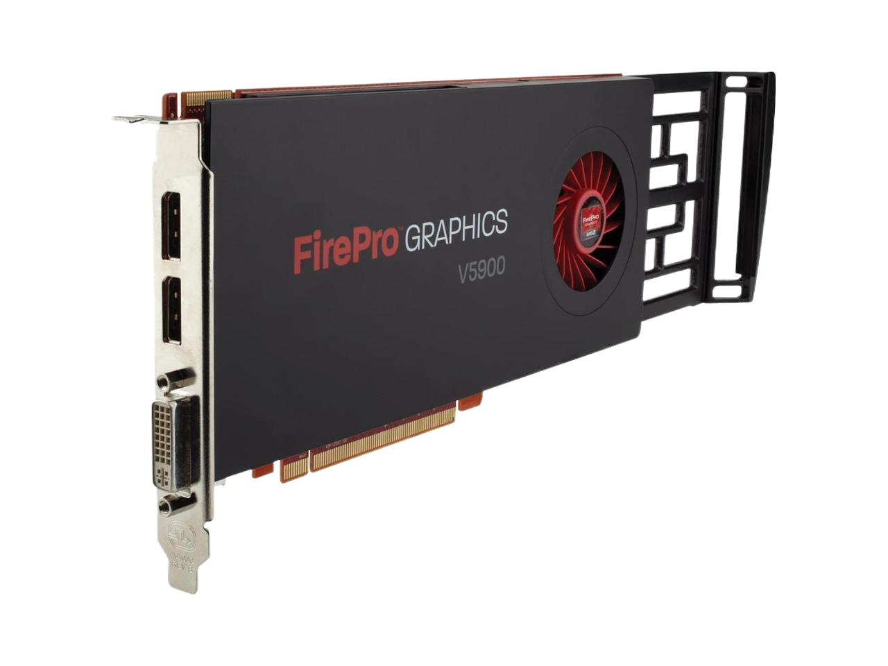AMD FirePro V5900 2gb GDDR5 256-bit PCI Express 2.1 x16 Full Height Workstation Video Card 641329915011