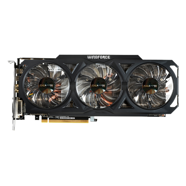 GIGABYTE Radeon R9 280 DirectX 11.2 GV-R928WF3OC-3GD 3GB 384-Bit GDDR5 PCI  Express 3.0 HDCP Ready ATX Video Card