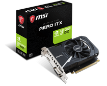 MSI GeForce GT 1030 AERO ITX 2G OC GDDR5 PCI Express 3.0 x16 (uses x4) ATX Graphics Card