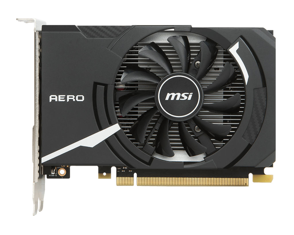 MSI GeForce GT 1030 AERO ITX 2G OC GDDR5 PCI Express 3.0 x16 (uses x4) ATX Graphics Card