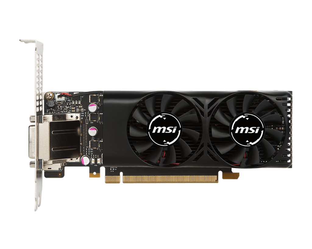 MSI GT 1030 2GD4 LP OC Computer Graphics Cards