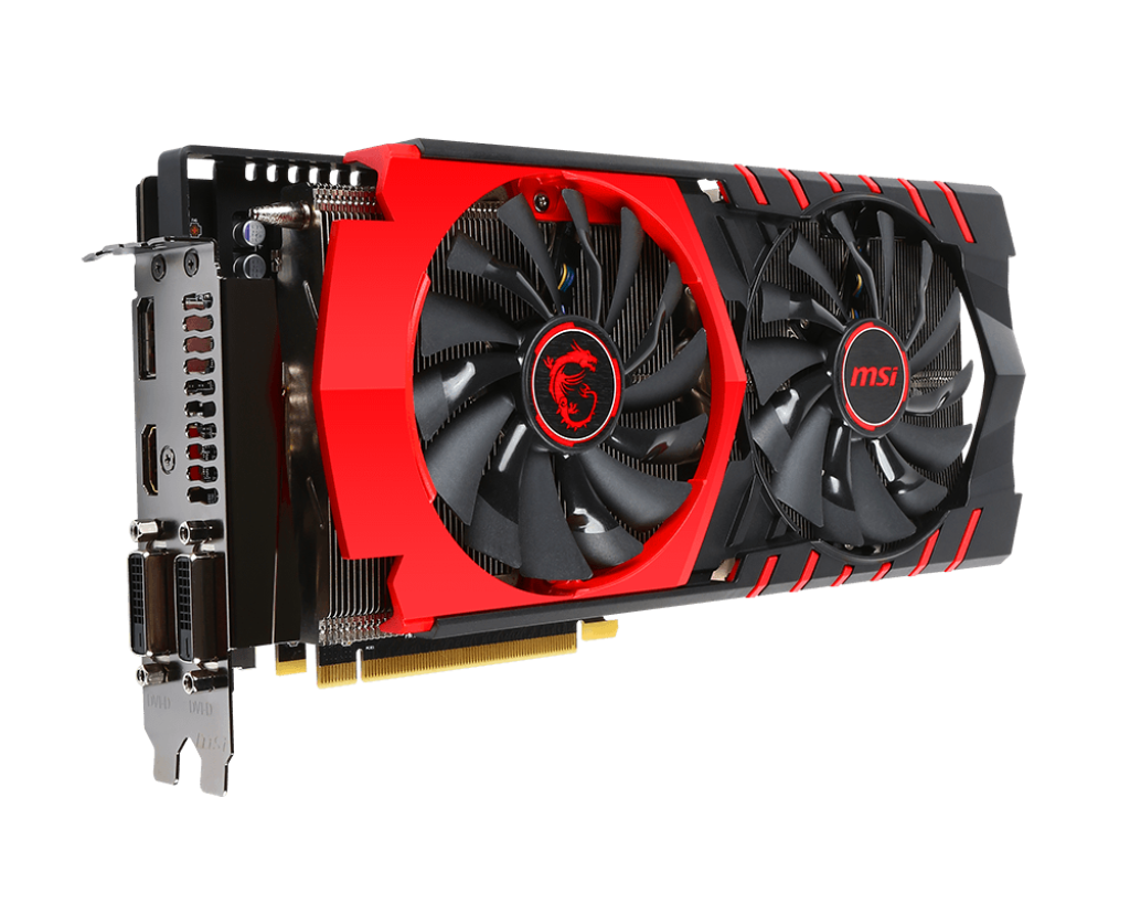 MSI Radeon R9 390X 8GB GDDR5 CrossFireX Support ATX Video Card R9 390X GAMING 8G LE