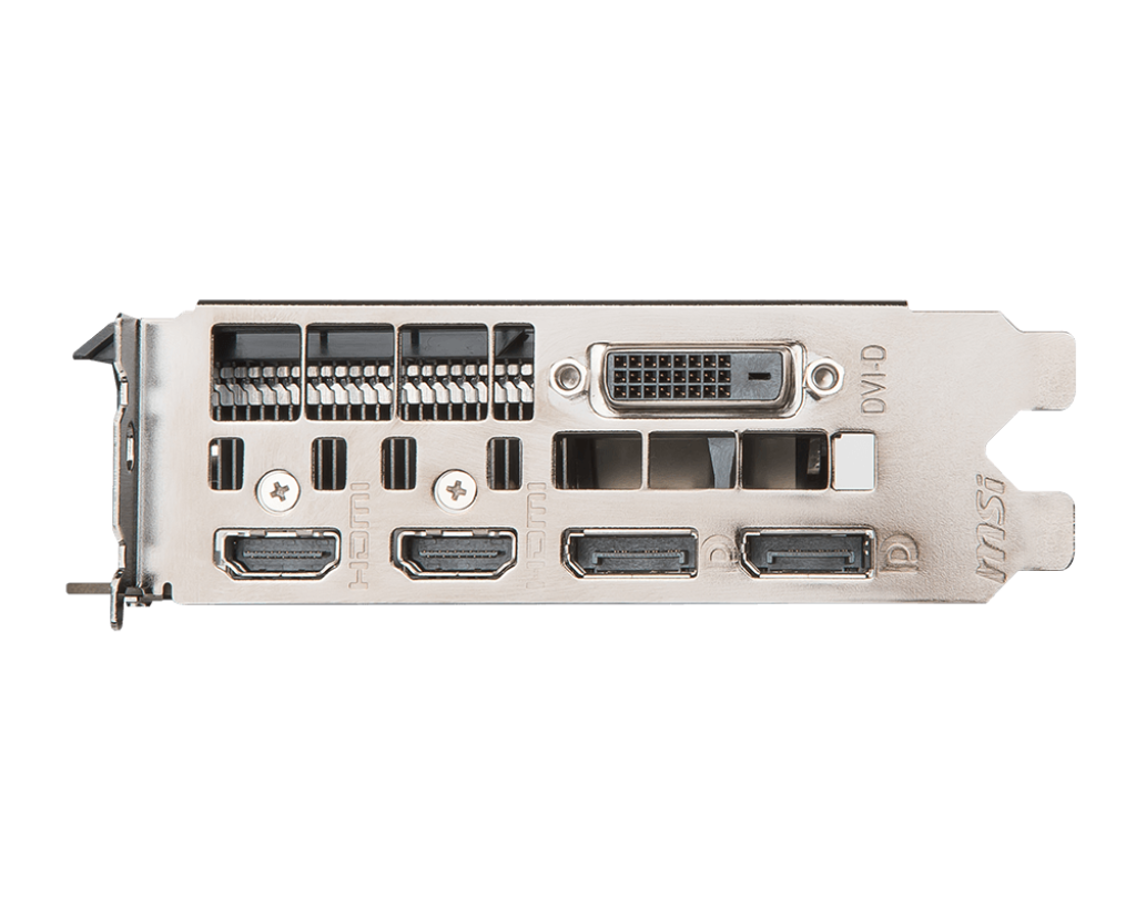 MSI GeForce GTX 1060 AERO ITX 6G OC GDDR5 PCI Express 3.0 x16 6GB Video Card