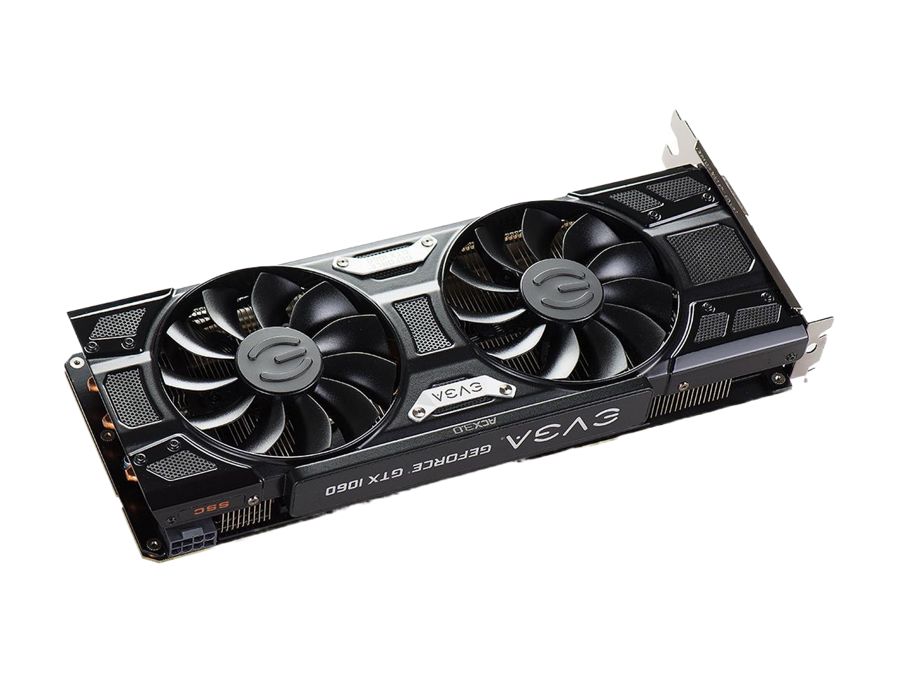 EVGA GeForce GTX 1060 SSC GAMING ACX 3.0 6GB GDDR5 LED DX12 OSD Support (PXOC) Video Graphics Card 06G-P4-6267-KR