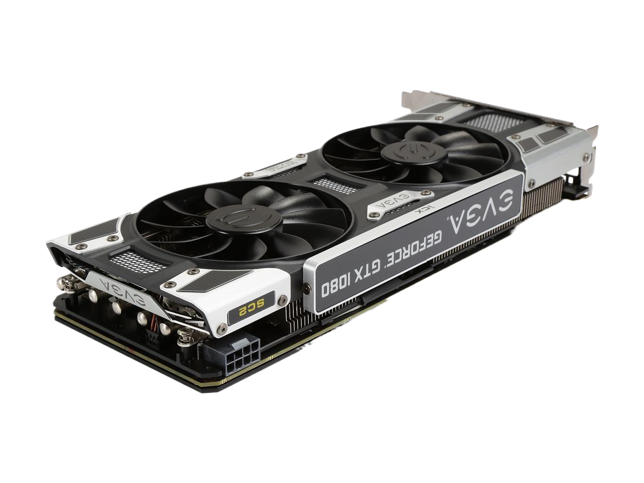 EVGA GeForce GTX 1080 SC2 GAMING iCX 8GB GDDR5X 9 Thermal Sensors Asynchronous Fan Control Thermal Display LED System Video Graphics Card 08G-P4-6583-KR