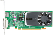 HP NVIDIA Quadro 600 1GB DDR3 PCIe x16 DVI DisplayPort Video Card HP 612951-001 WS093AT
