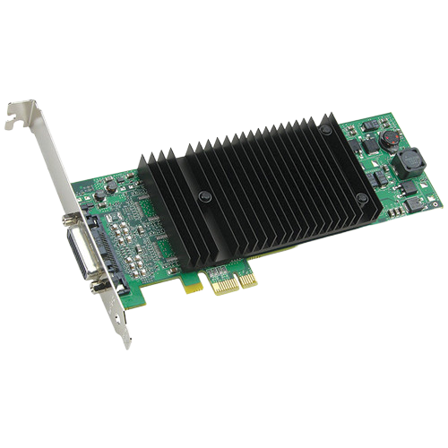 Matrox Millennium P690 128MB GDDR2 PCI Express x1 Low Profile Workstation Video Card P69-MDDE128LA1F